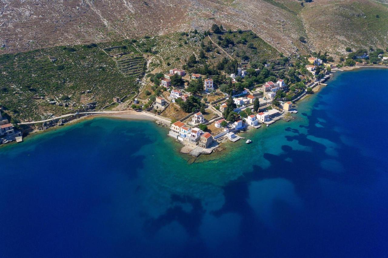 Maison d'hôtes Maravelia Mare à Symi Extérieur photo